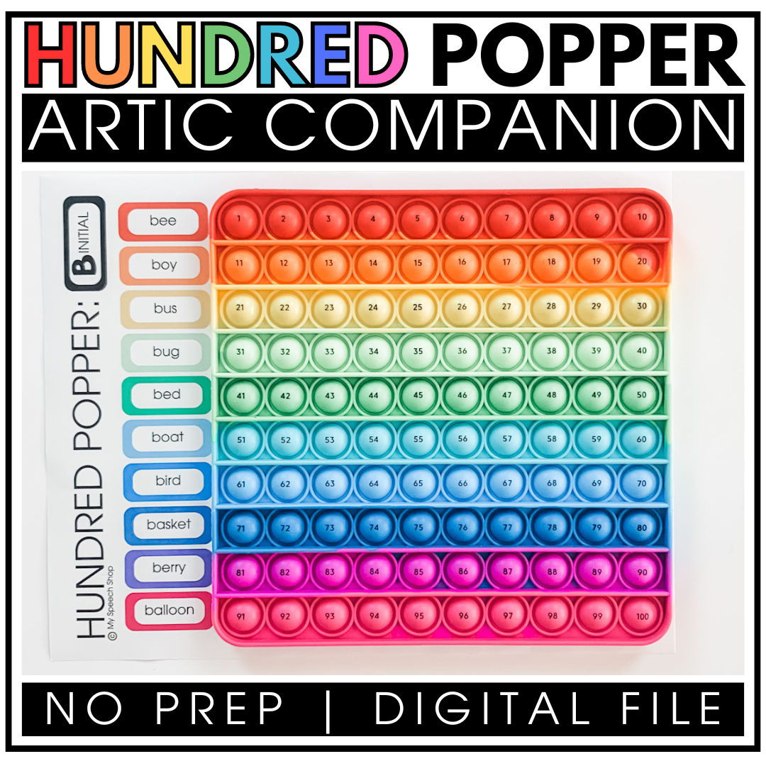 Hundred Popper Digital File