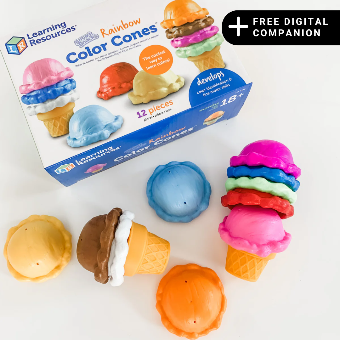 Smart Snacks Rainbow Color Cones