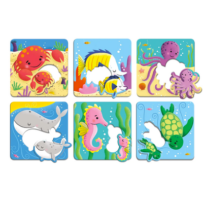 Ocean Babies Match-Up Puzzles