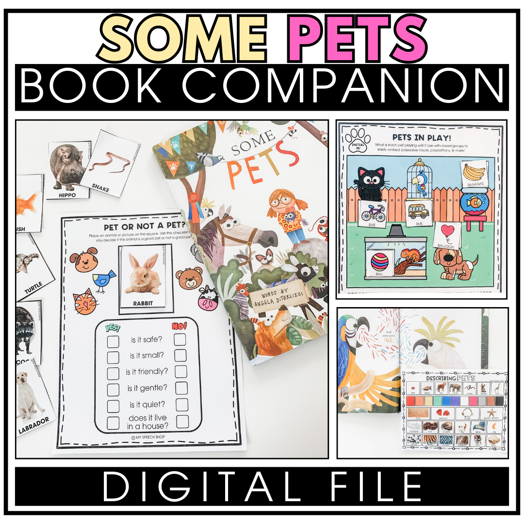 "Some Pets" Digital Book Companion