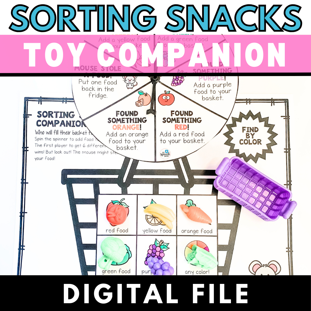 Sorting Snacks Mini Fridge - Digital Add-On!